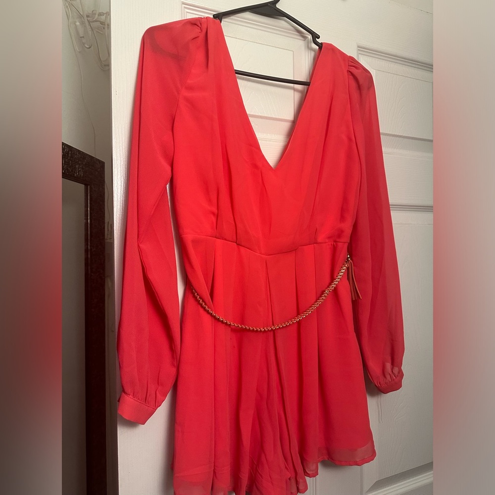 Pink romper